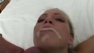 Cassie Young in Threesome with Blowjob and Licking Anal